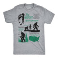 Bigfoot Facts Sheet Men's T Shirt