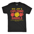 Big Jims Exploding Barrels Men's T Shirt