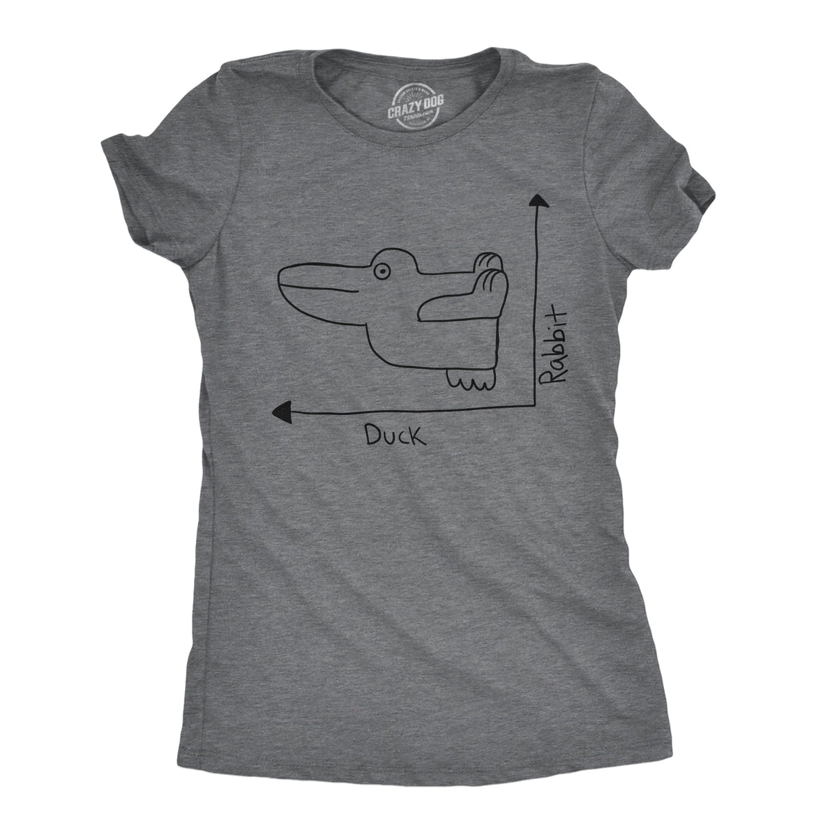 Duck Rabbit Graph Women's T Shirt