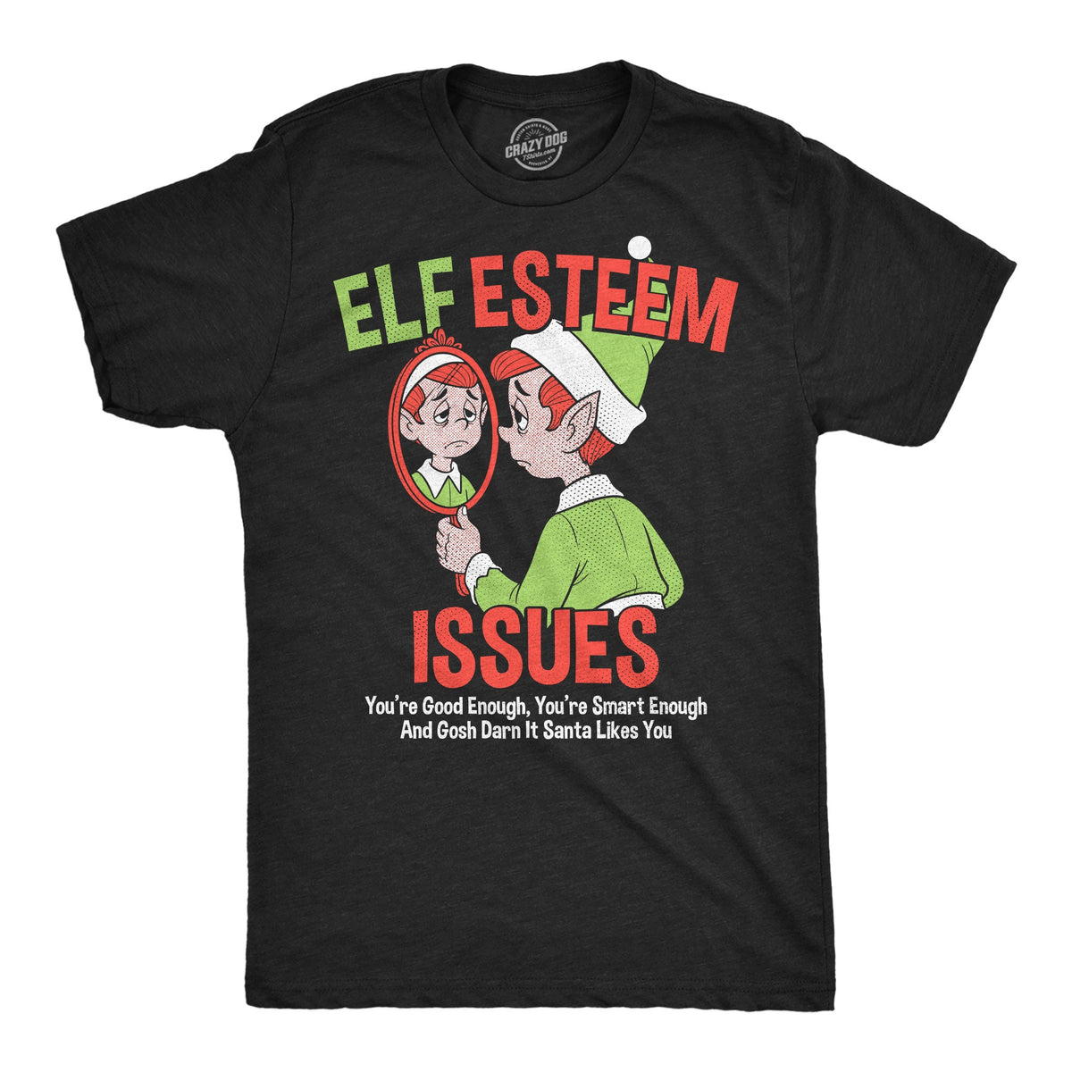 Elf Esteem Issues Men's T Shirt