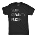 Vision Creativity Passion Men's T Shirt