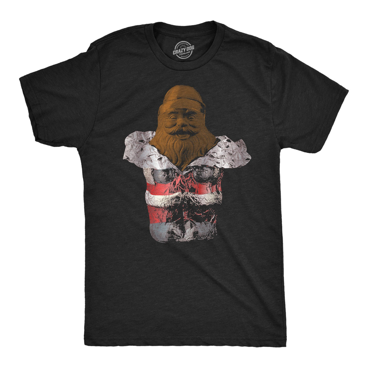 Chocolate Santa Foil Men's T Shirt