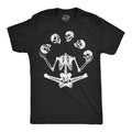 Juggling Skeleton Men's T Shirt