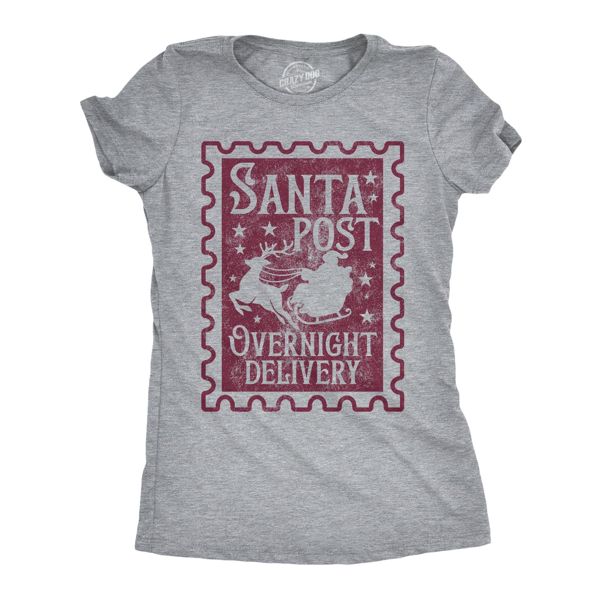 Santa Post Overnight Delivery Women's T Shirt