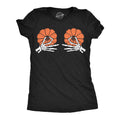 Skeleton Pinch Pumpkin Tits Women's T Shirt