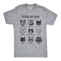 Types Of Cat List Men's T Shirt