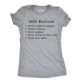 2026 Wishlist Women's T Shirt