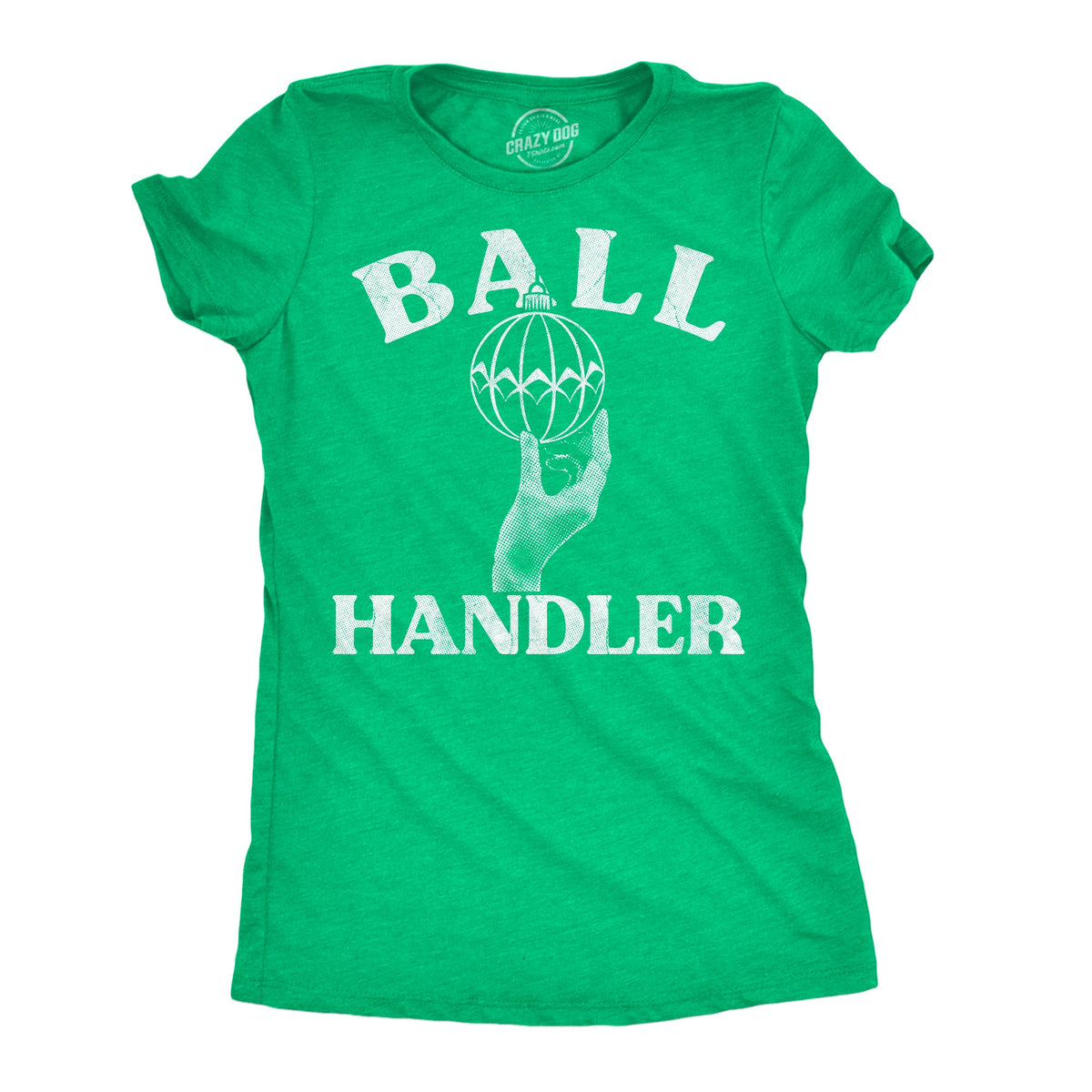 Ball Handler Christmas Ornament Women's T Shirt