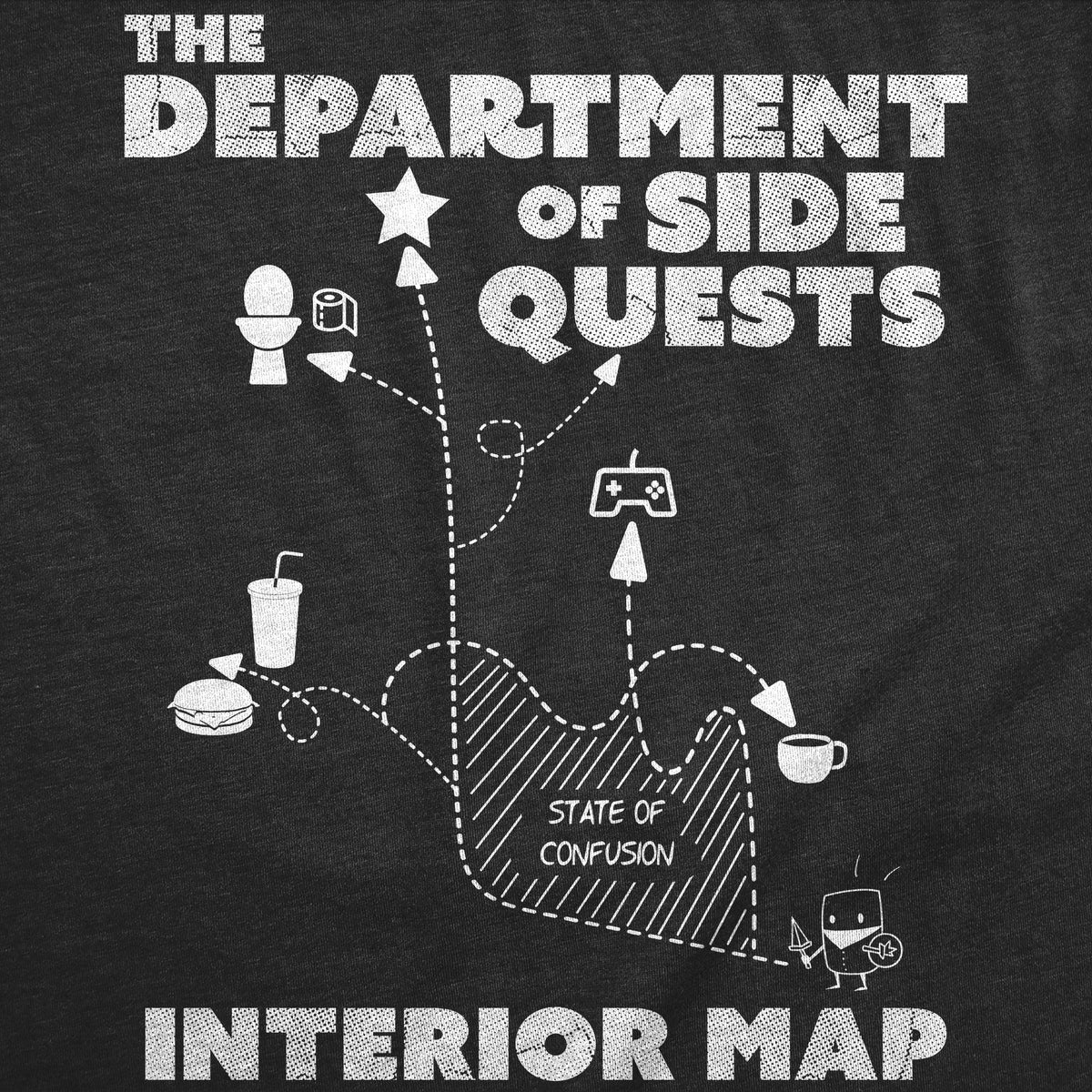 The Department Of Side Quests Men's T Shirt