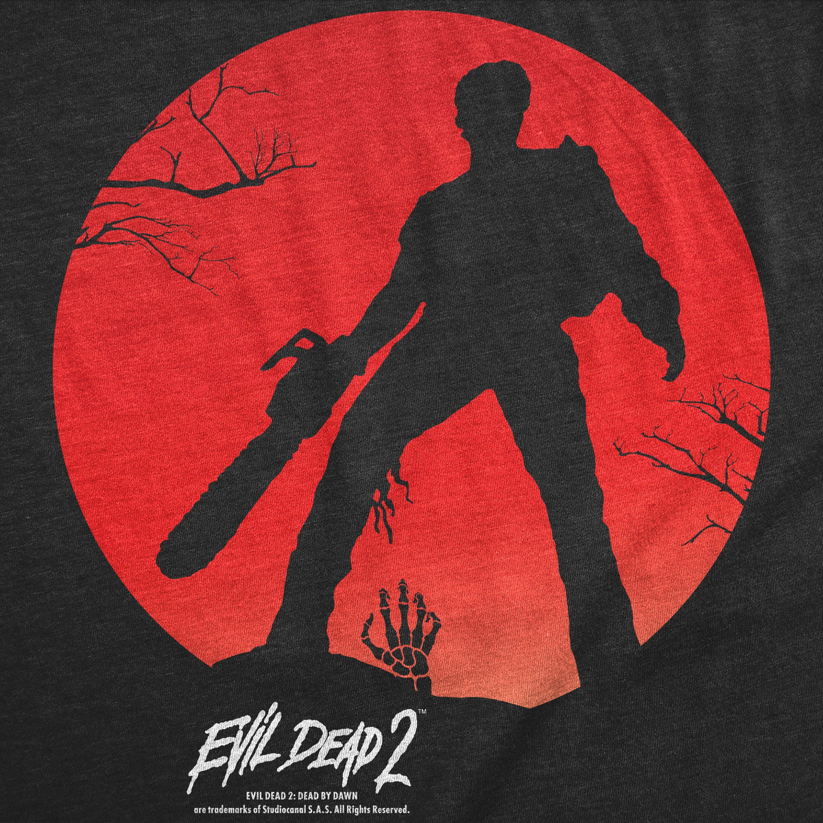 Evil Dead 2 Circle Men's T Shirt