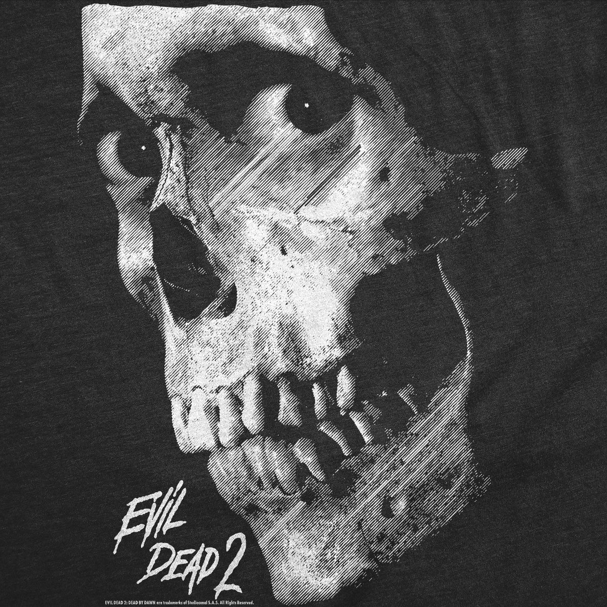 Evil Dead 2 Skull Men's T Shirt