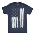 USA Flag Fishing Pole Men's T Shirt