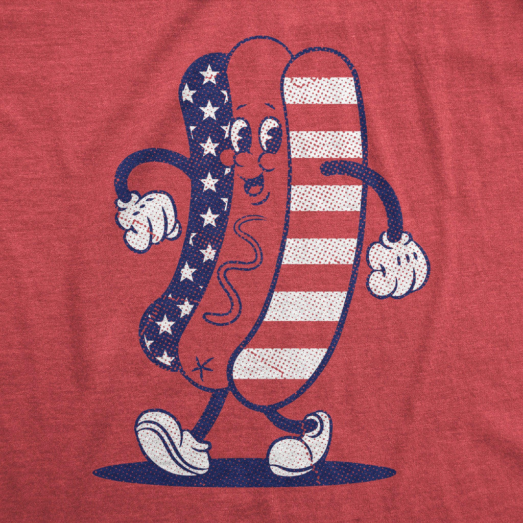 Fourth Of July Hotdog Toddler T Shirt