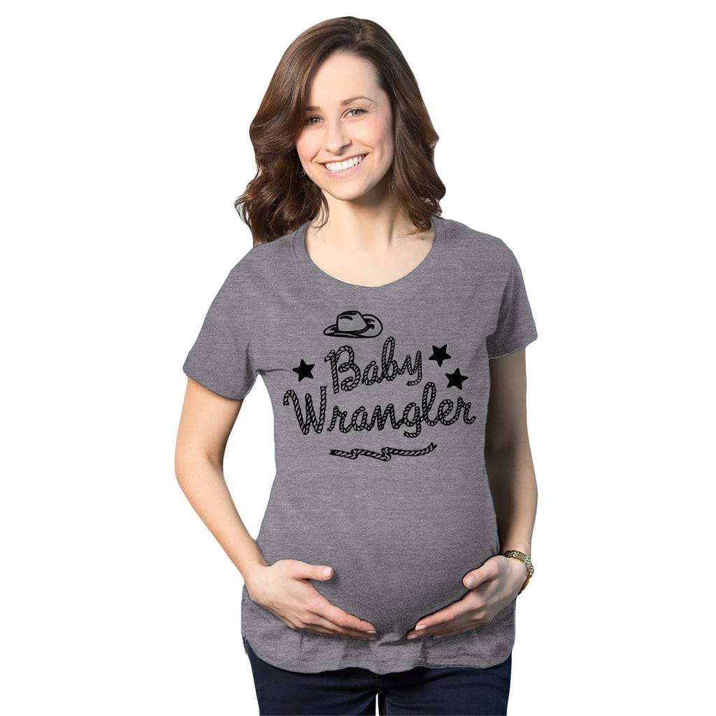 Baby Wrangler Maternity T Shirt