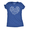 Fishing Heart Icons Women's T Shirt