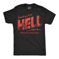 Greetings From Hell Men's T Shirt