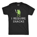 I Require Snacks Men's T Shirt