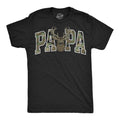 Papa Text Pattern Men's T Shirt