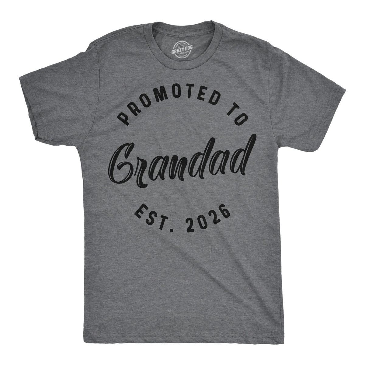 Promoted To Grandad 2026 Men's T Shirt