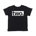 Two Birthday Toddler T Shirt