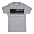 USA Flag Redacted Men's T Shirt