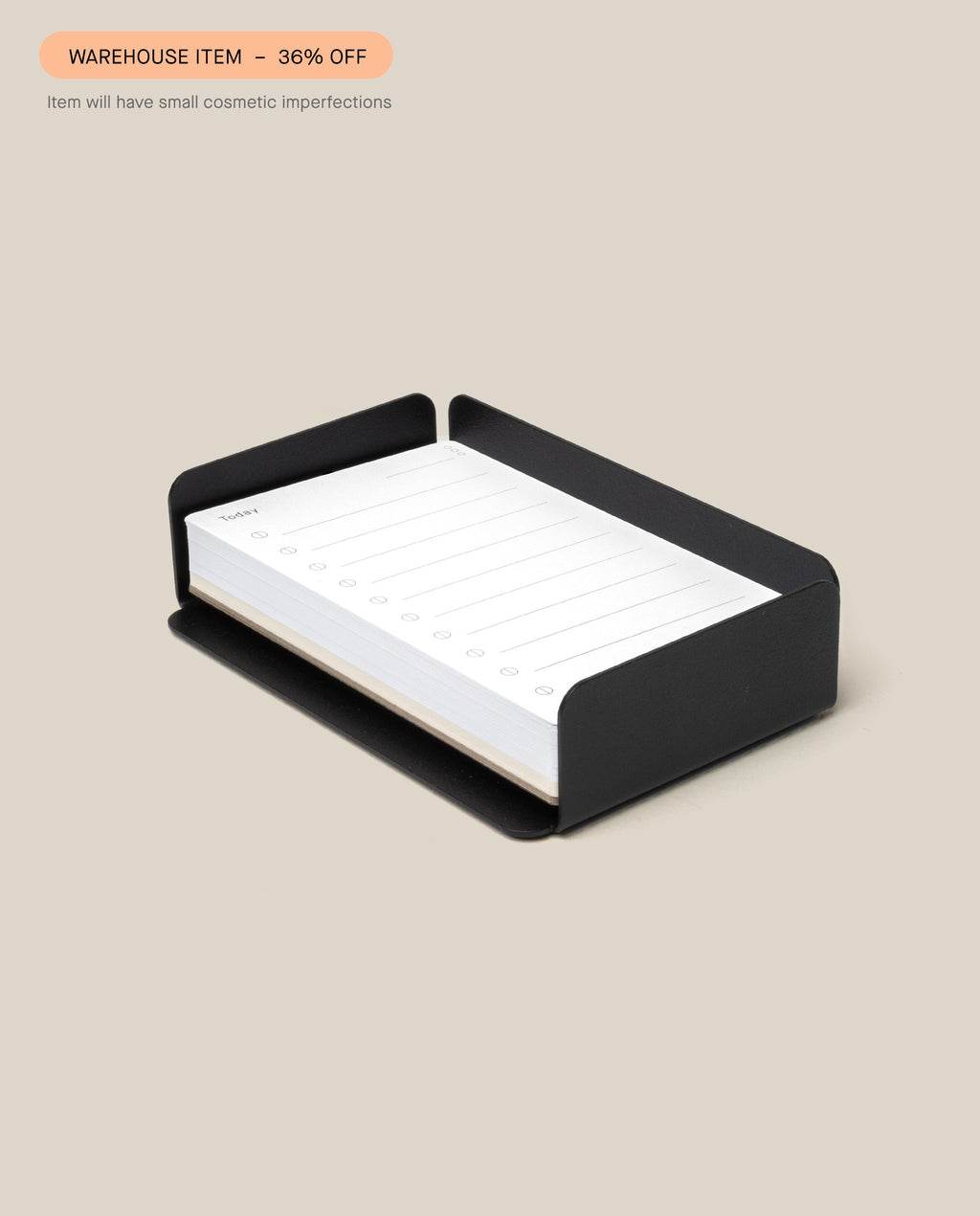 Warehouse Item - Analog Tray Kit - Black Steel
