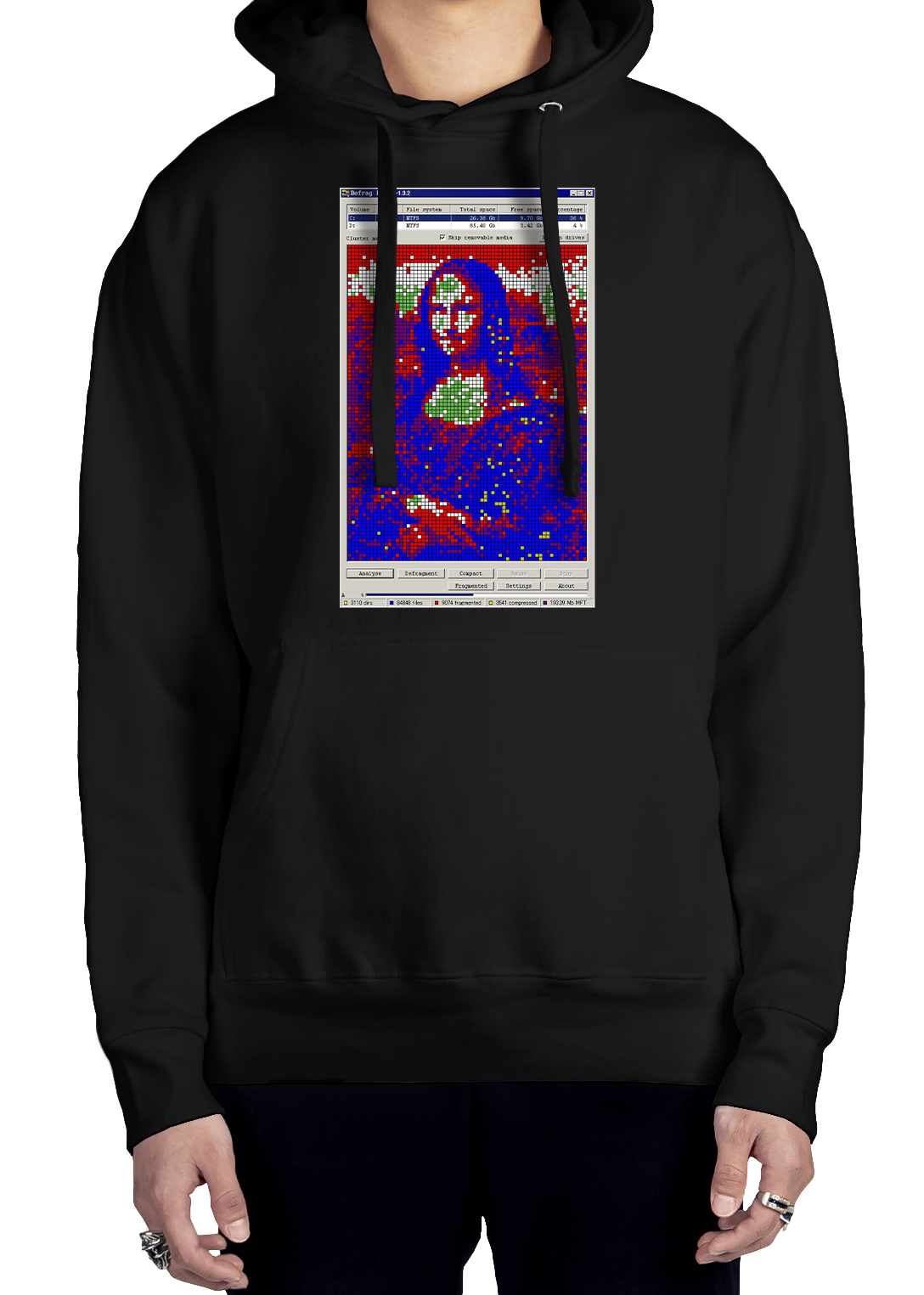 Defrag Lisa Hoodie