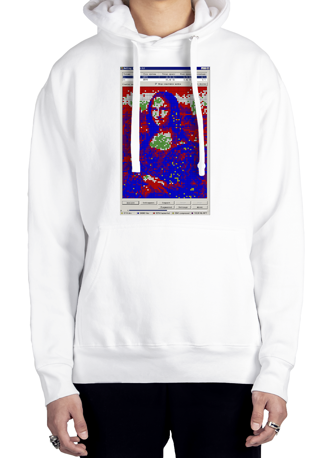 Defrag Lisa Hoodie