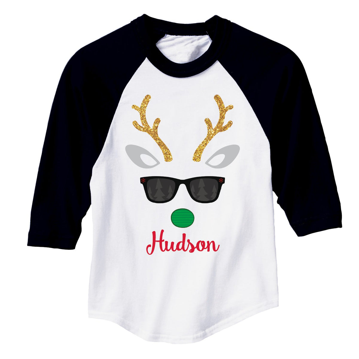 Boy Reindeer Personalized Sports Jersey