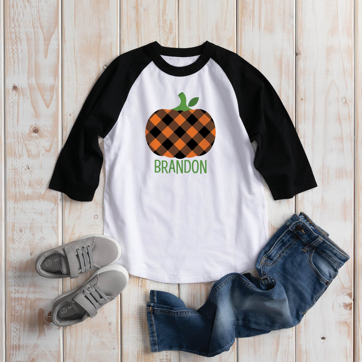 Personalized Pumpkin Sports Jersey