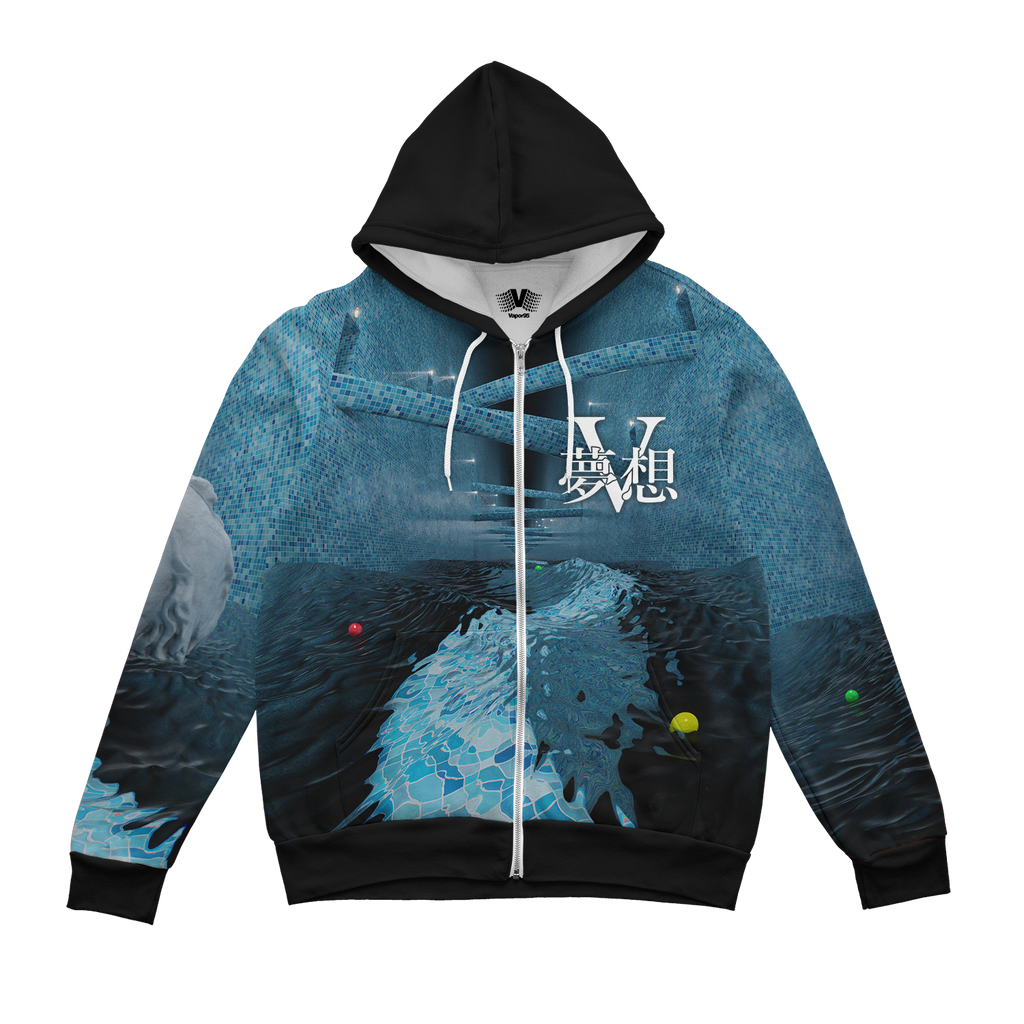 Aphrodite's Path Zip Up Hoodie