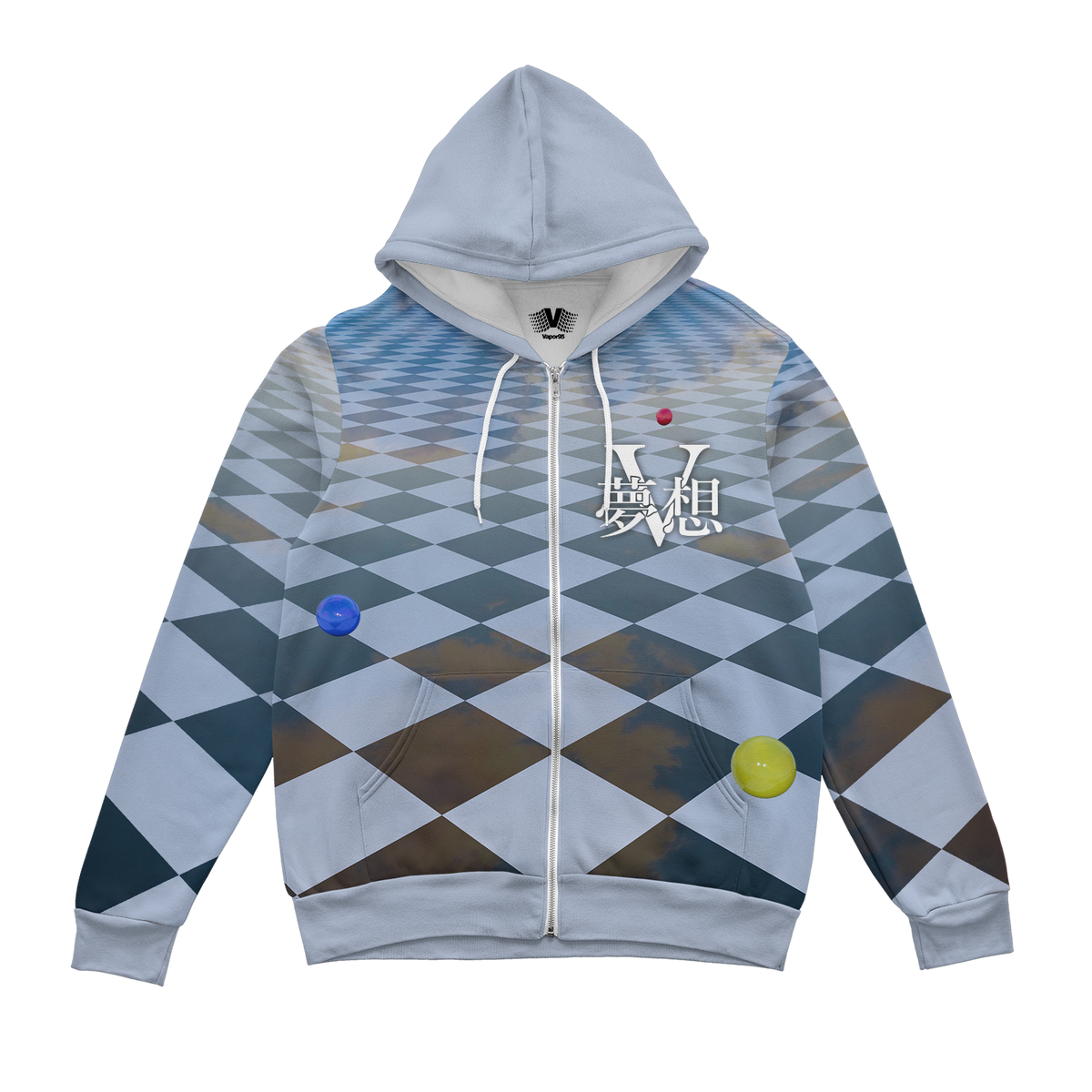 Apollo Disc Zip Up Hoodie