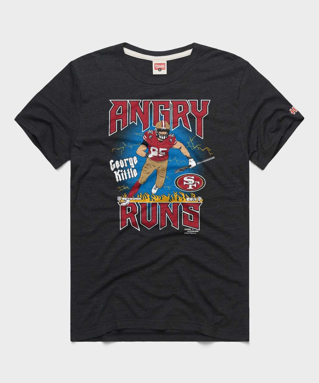 Angry Runs 49ers George Kittle