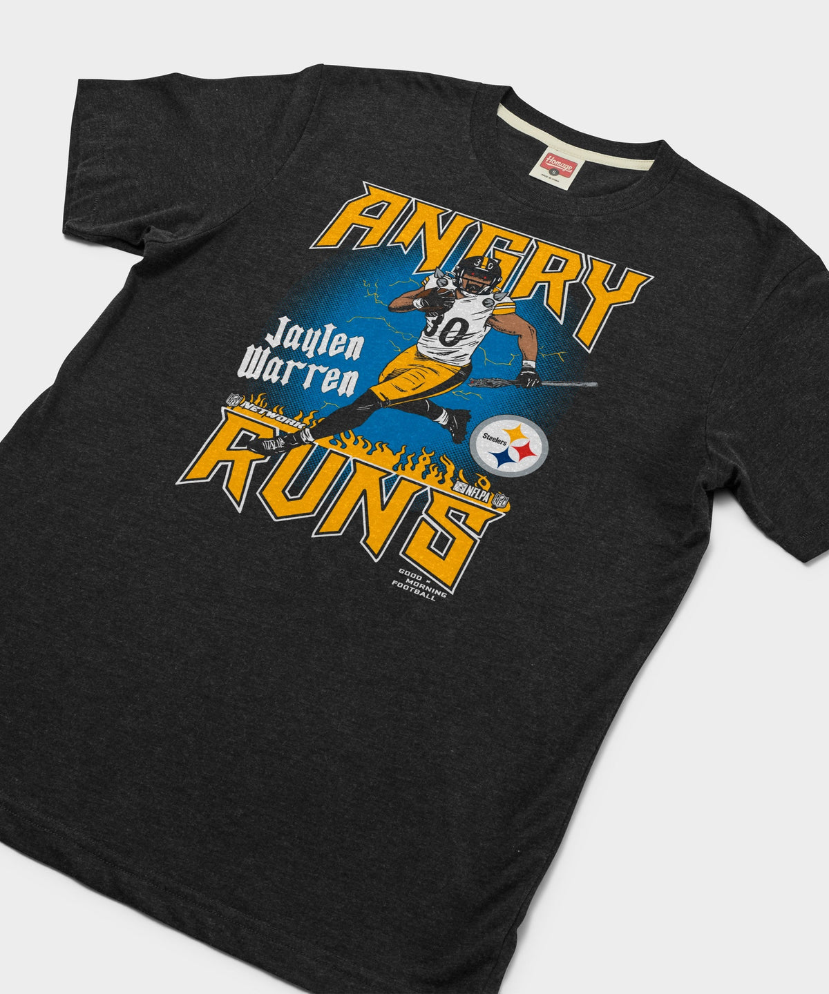 Angry Runs Steelers Jaylen Warren