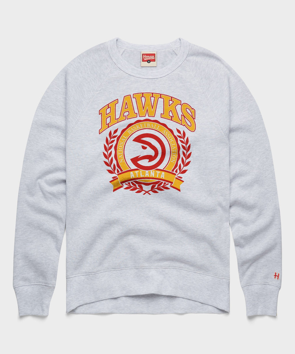 Atlanta Hawks Crest Crewneck