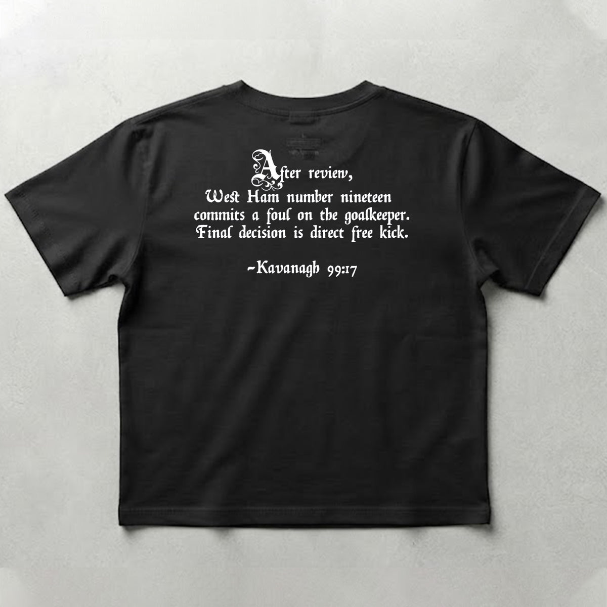 [Front+Back] Kavanagh 99 17 A Ole Ole Shirt