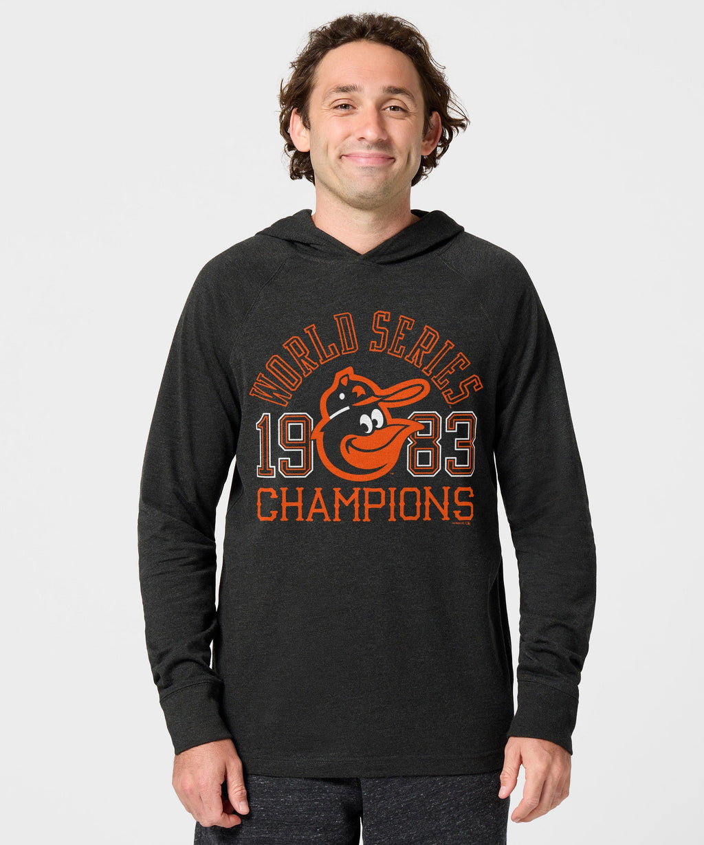 Baltimore Orioles 1983 World Series Champs Lightweight Hoodie
