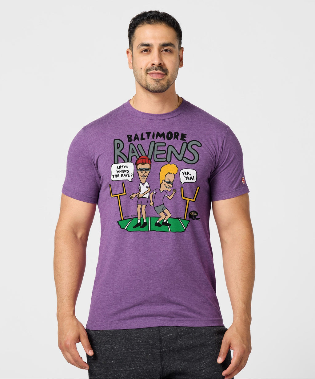 Beavis And Butt-Head X Baltimore Ravens Rave