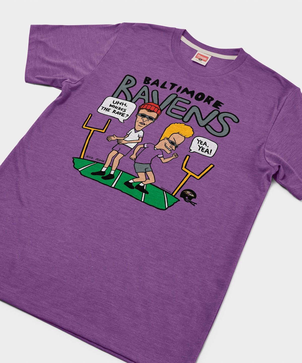 Beavis And Butt-Head X Baltimore Ravens Rave
