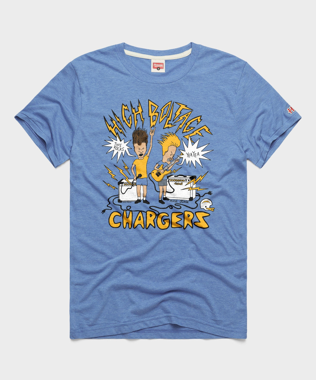 Beavis And Butt-Head X Los Angeles Chargers High Boltage