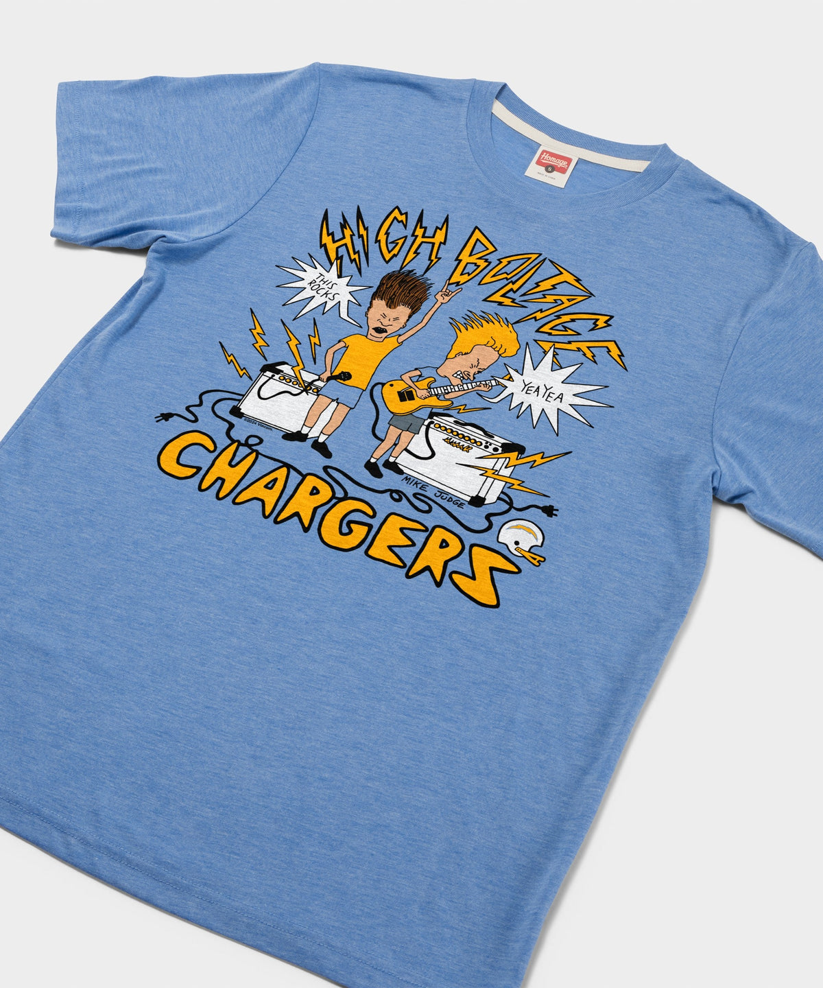 Beavis And Butt-Head X Los Angeles Chargers High Boltage
