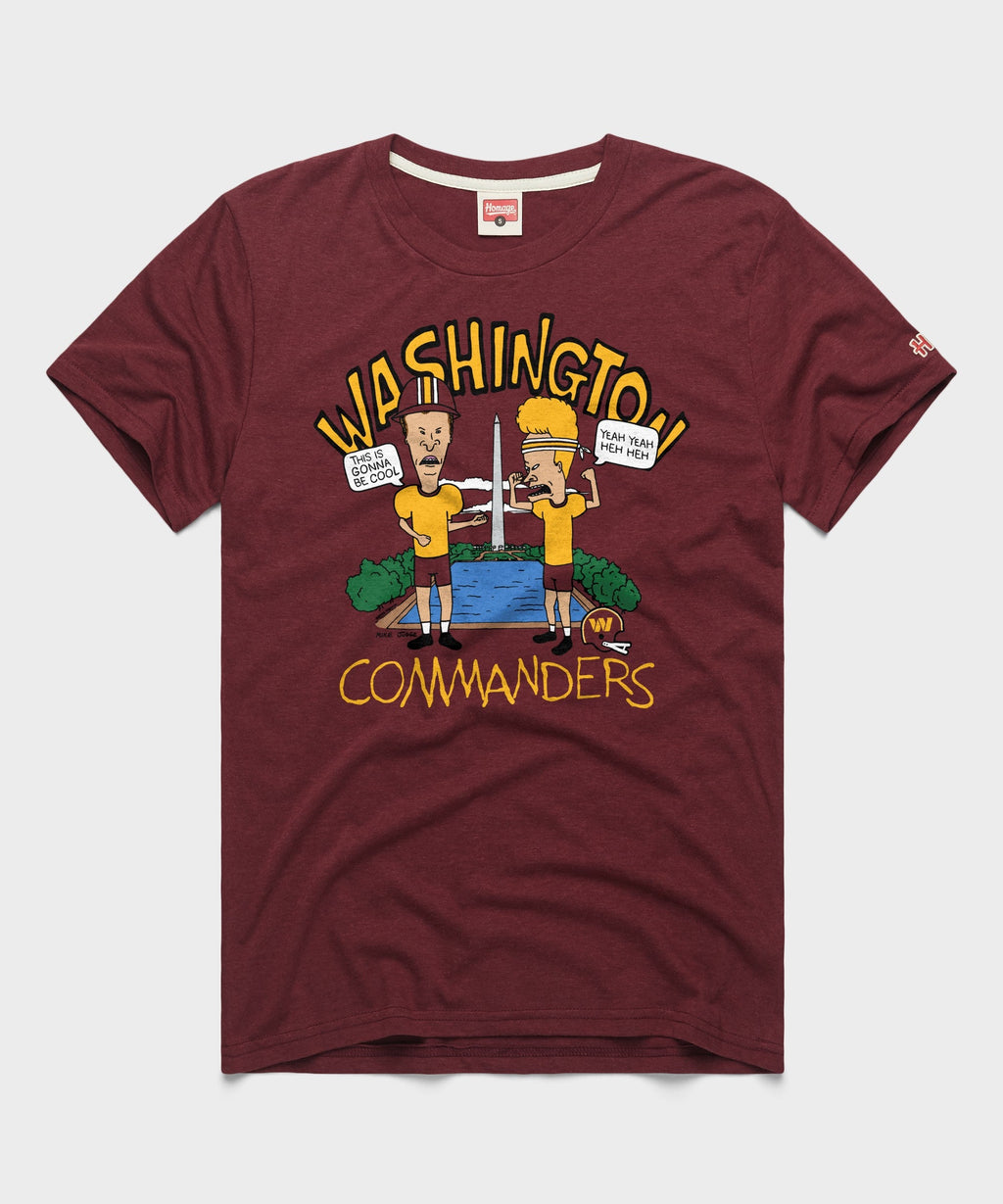 Beavis And Butt-Head X Washington Commanders Monument