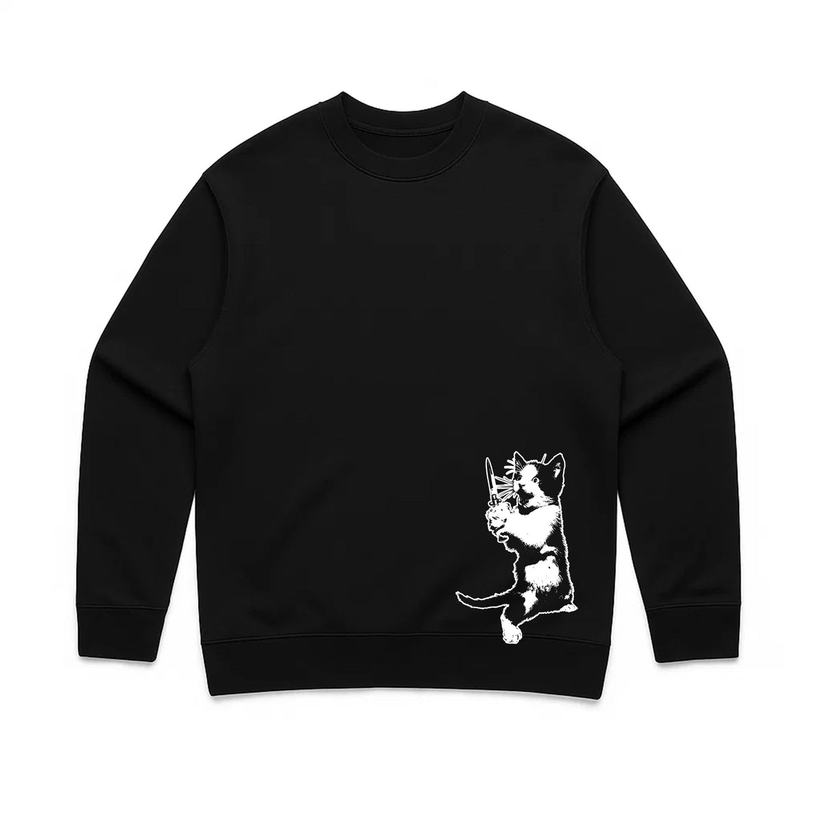 Unisex | Cat The Ripper | Crewneck Sweatshirt