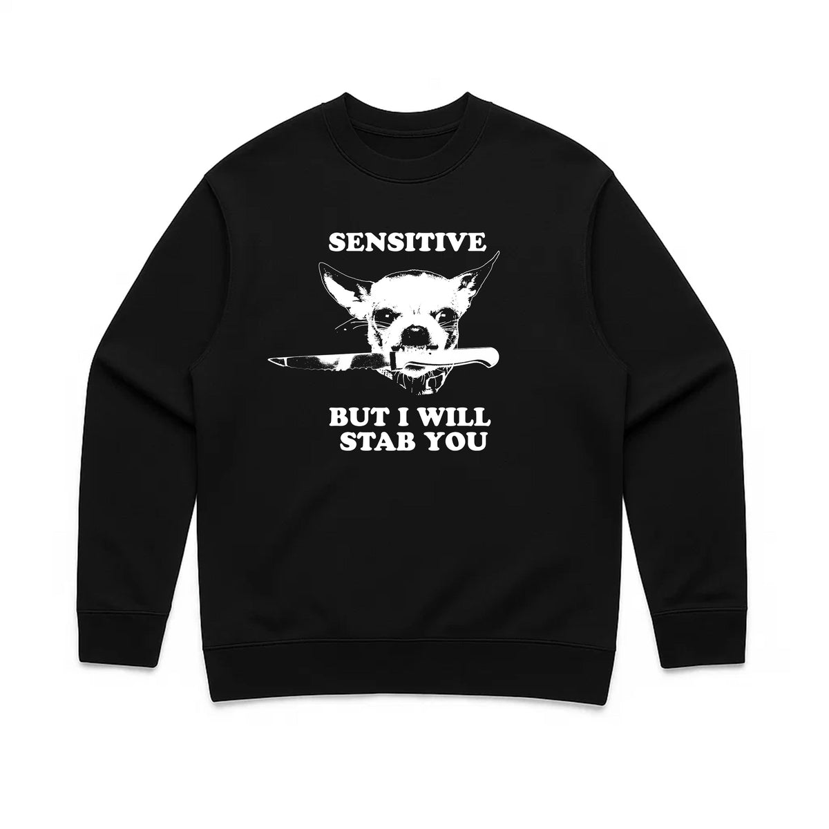 Unisex | Sensitive (Dog) | Crewneck Sweatshirt