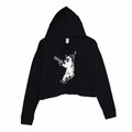 Women's | The Cat And The Gat | Crop Hoodie