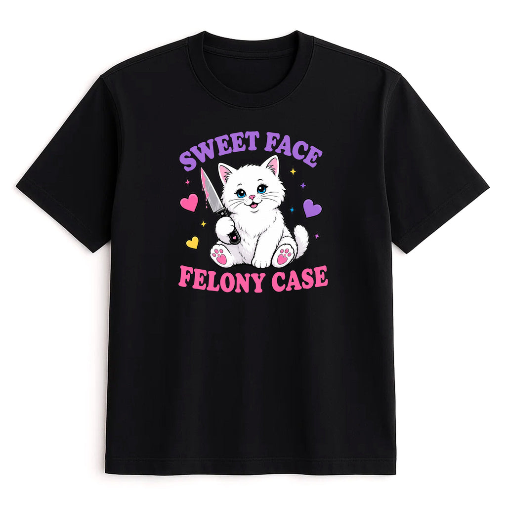 Unisex | Sweet Face Felony Case | Tee