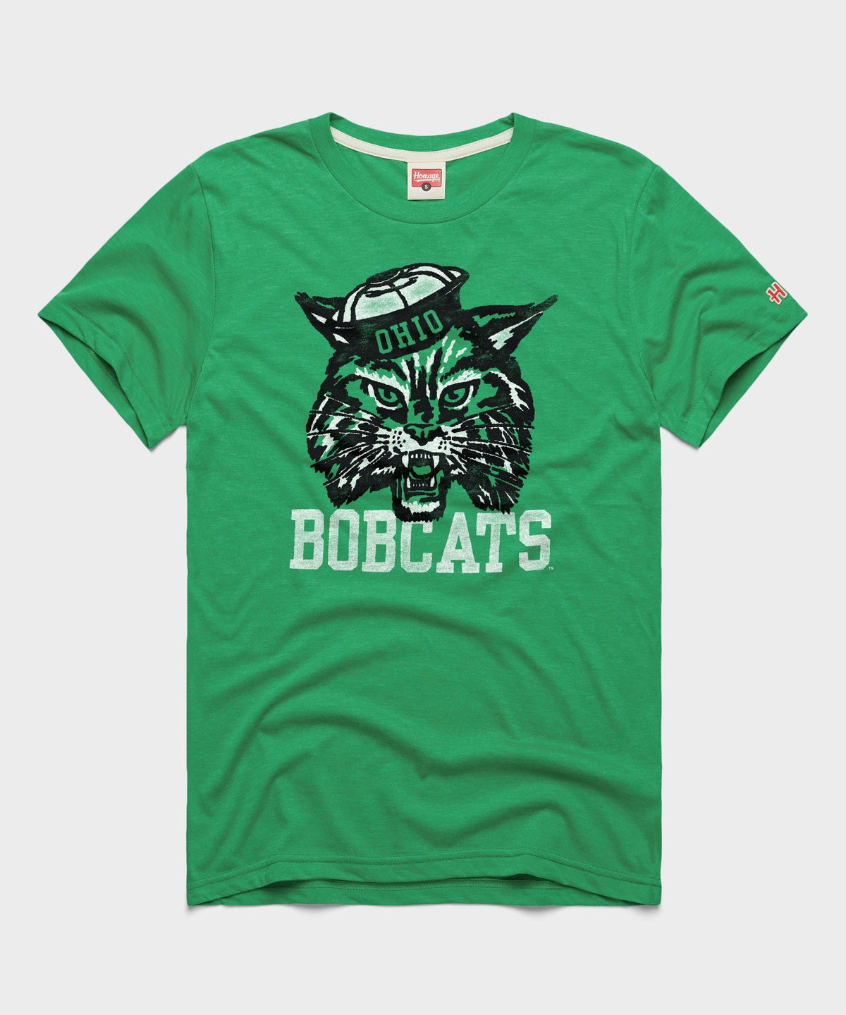 Bobcats Green And White