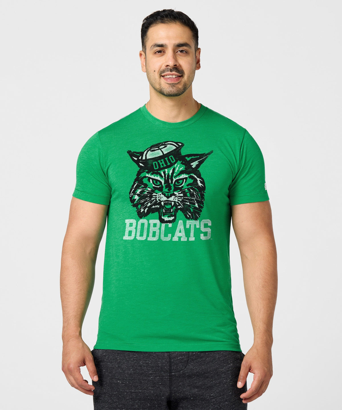 Bobcats Green And White