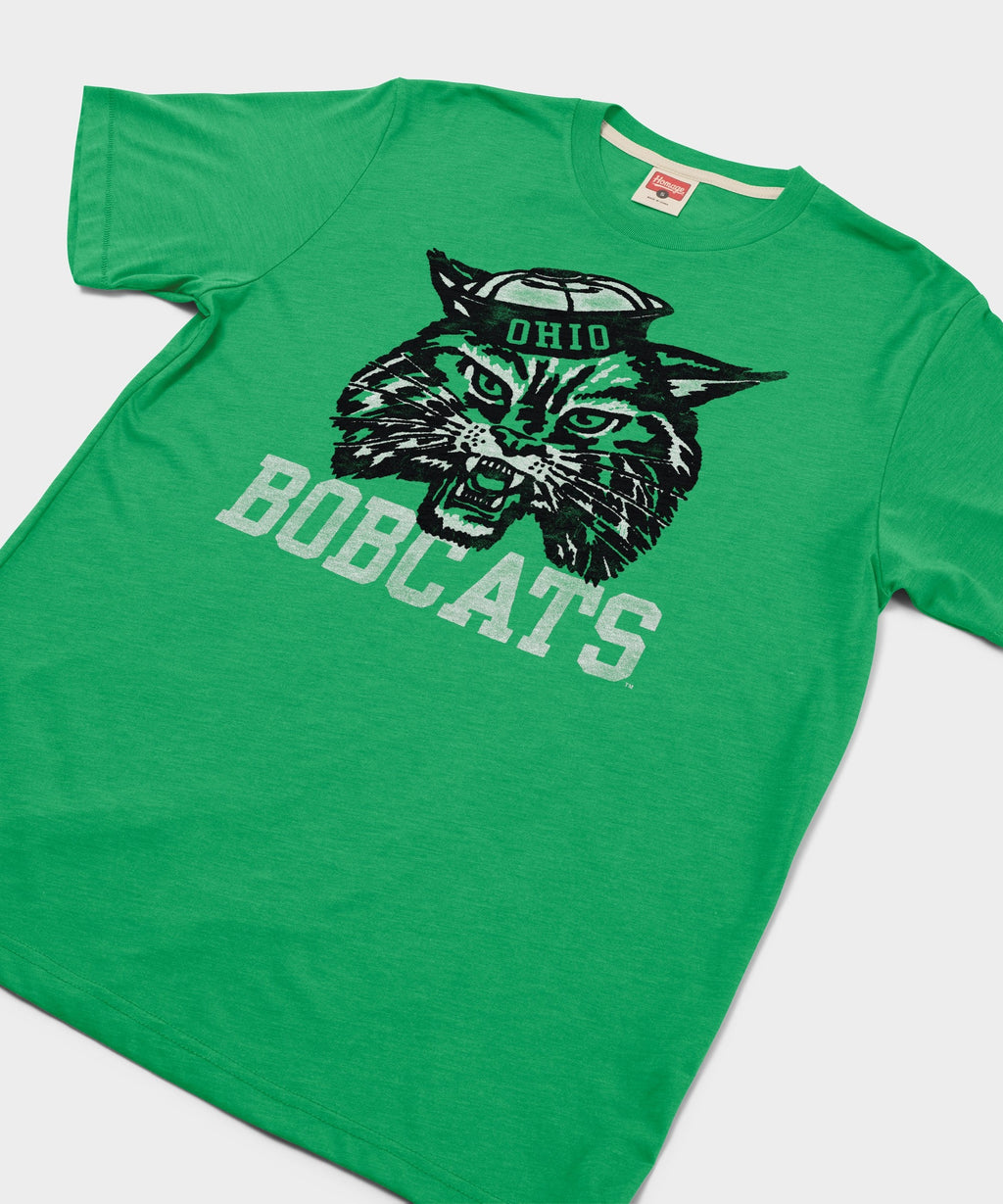 Bobcats Green And White