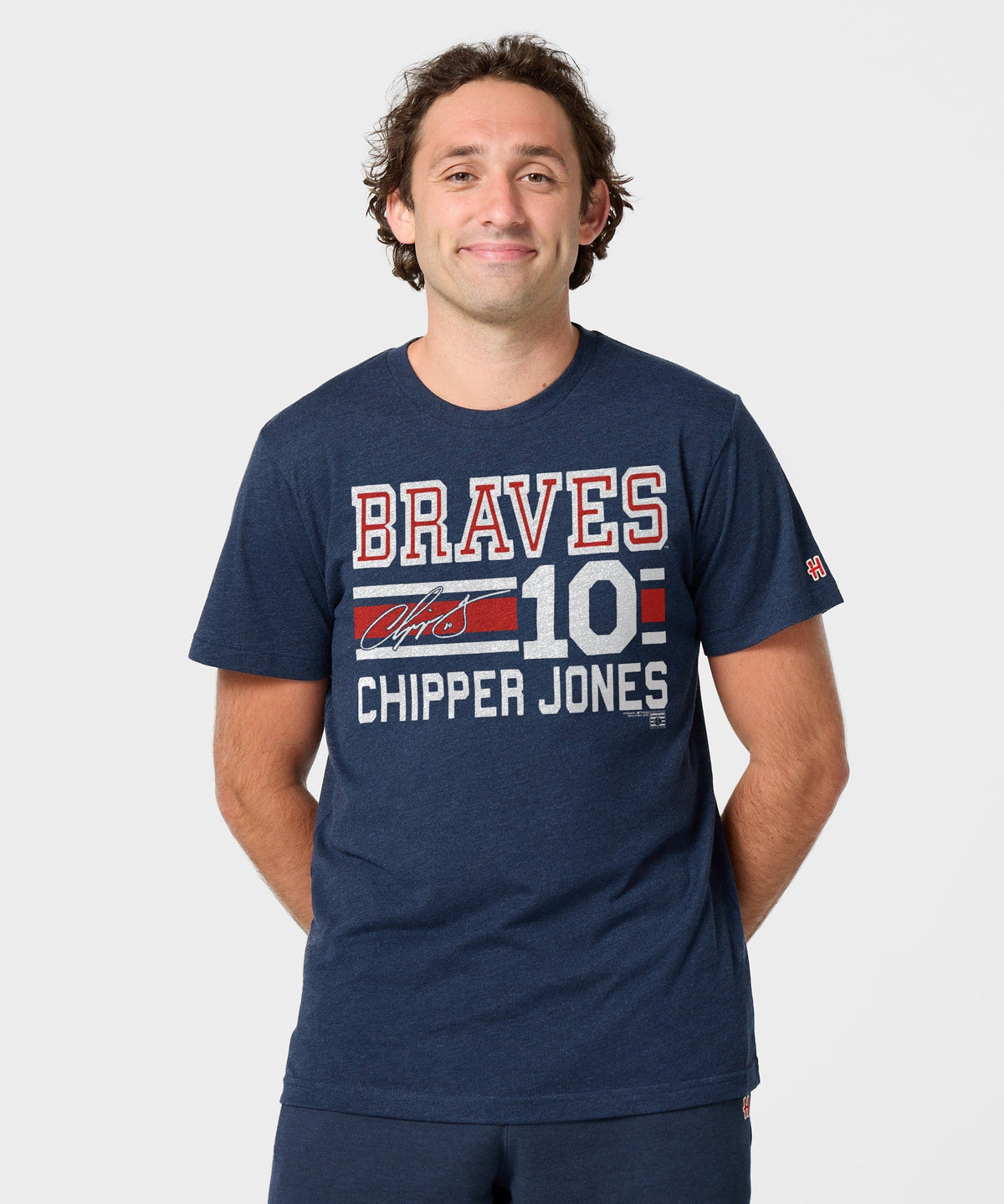 Braves Chipper Jones Signature Jersey